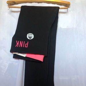 NWT! Victoria’s Secret Pink yoga leggings SIZE M
